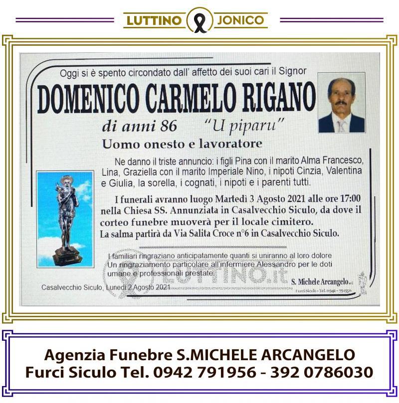 Domenico Carmelo  Rigano 